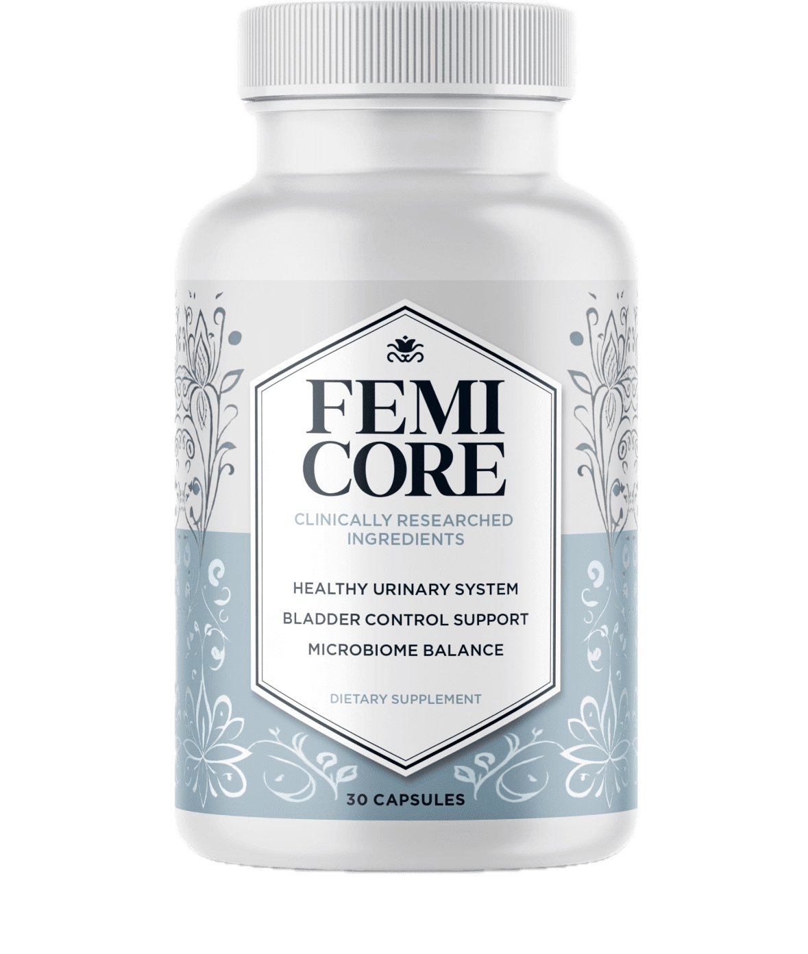 One bottle of Femicore — 30 capsules
